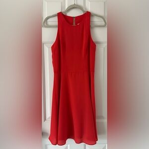Nell Couture Women’s size 0 Polyester Red Dress Corpcore Y2K office siren